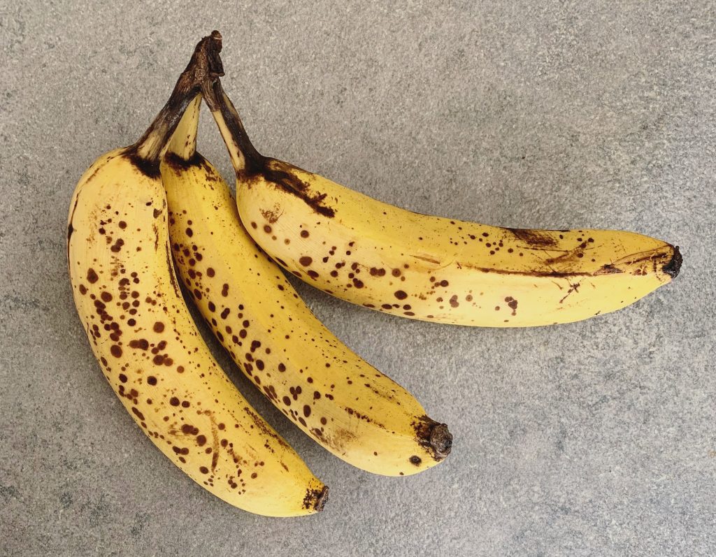 Super rijpe bananen, ideaal voor bananenbrood