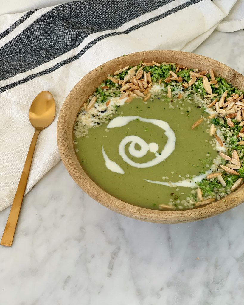 broccoli soep met pastinaak