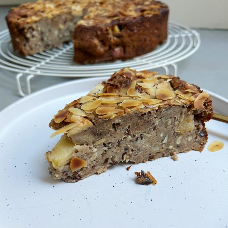 gezonde broodpudding zonder suiker appel